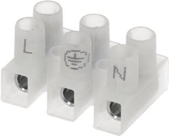 Barrette de bornes EKL 1BE, 4.0mm2, transparent