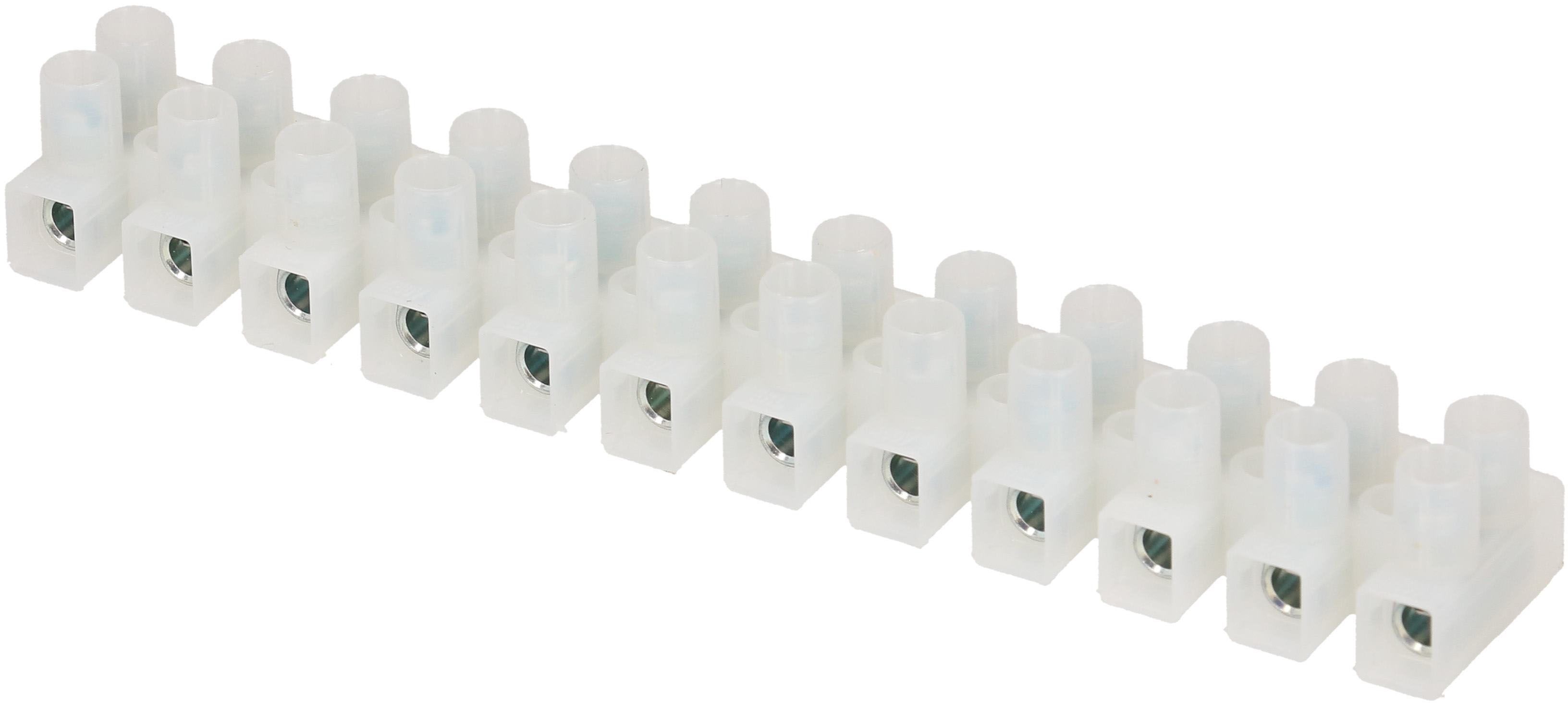 Barrette de bornes EKL 1BE DS, 0.5-4.0mm2, transparent