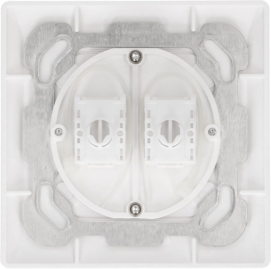 téléphone/réseau 2xRJ45 cat. 6 ENC Kallysto blanc