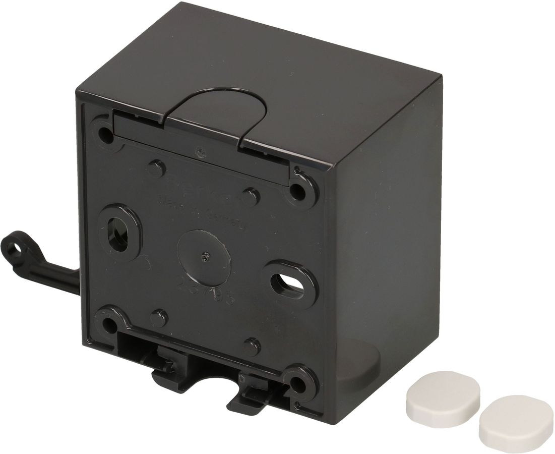 boîtier ta.1x1 haut AP Integro anthracite