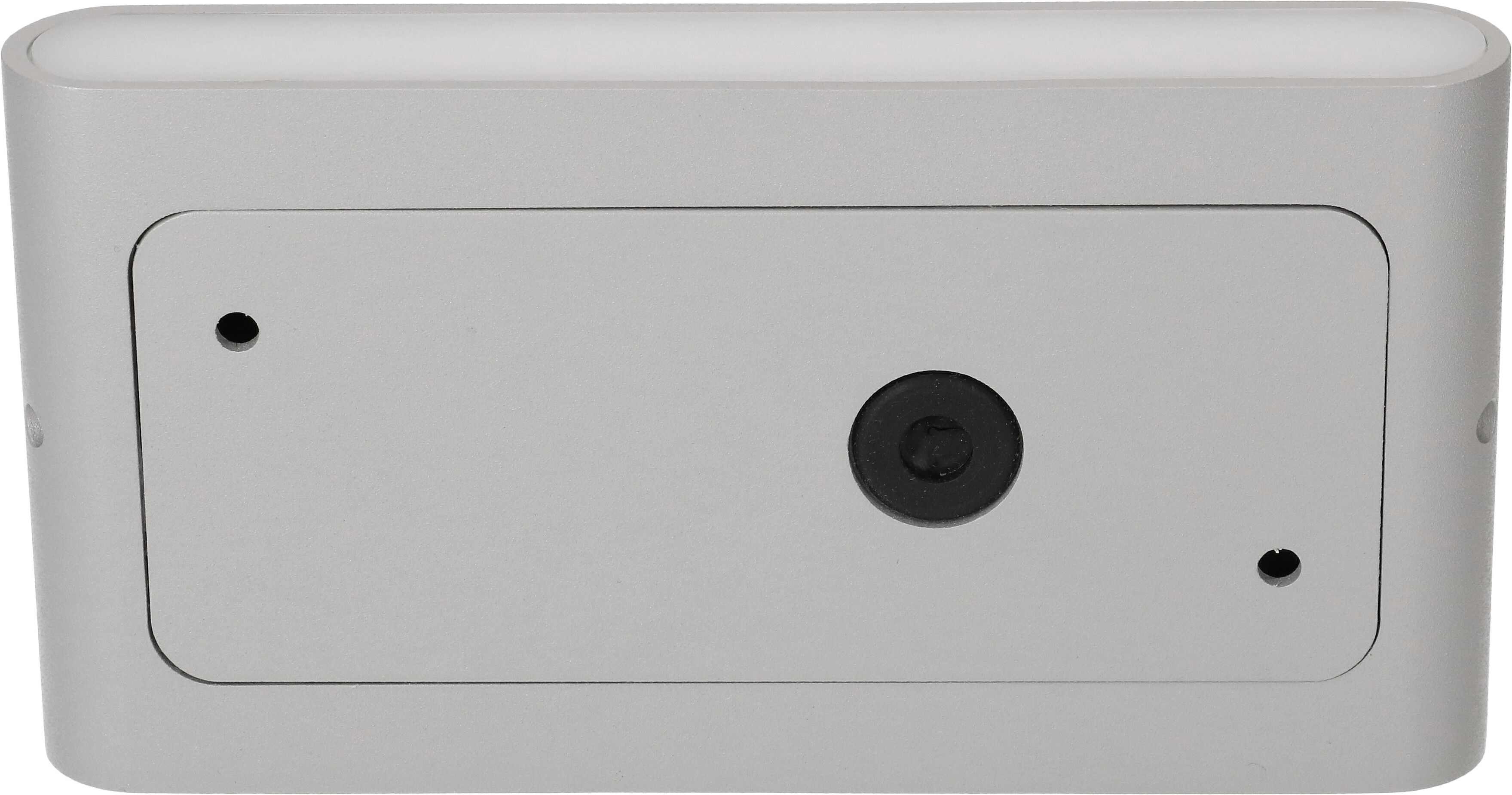 LED-Wandleuchte WALL-FLAT alugrau RAL9006