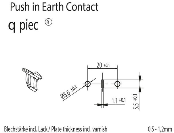 SLK3 borne de connexion 5 pôles 2.5mm2