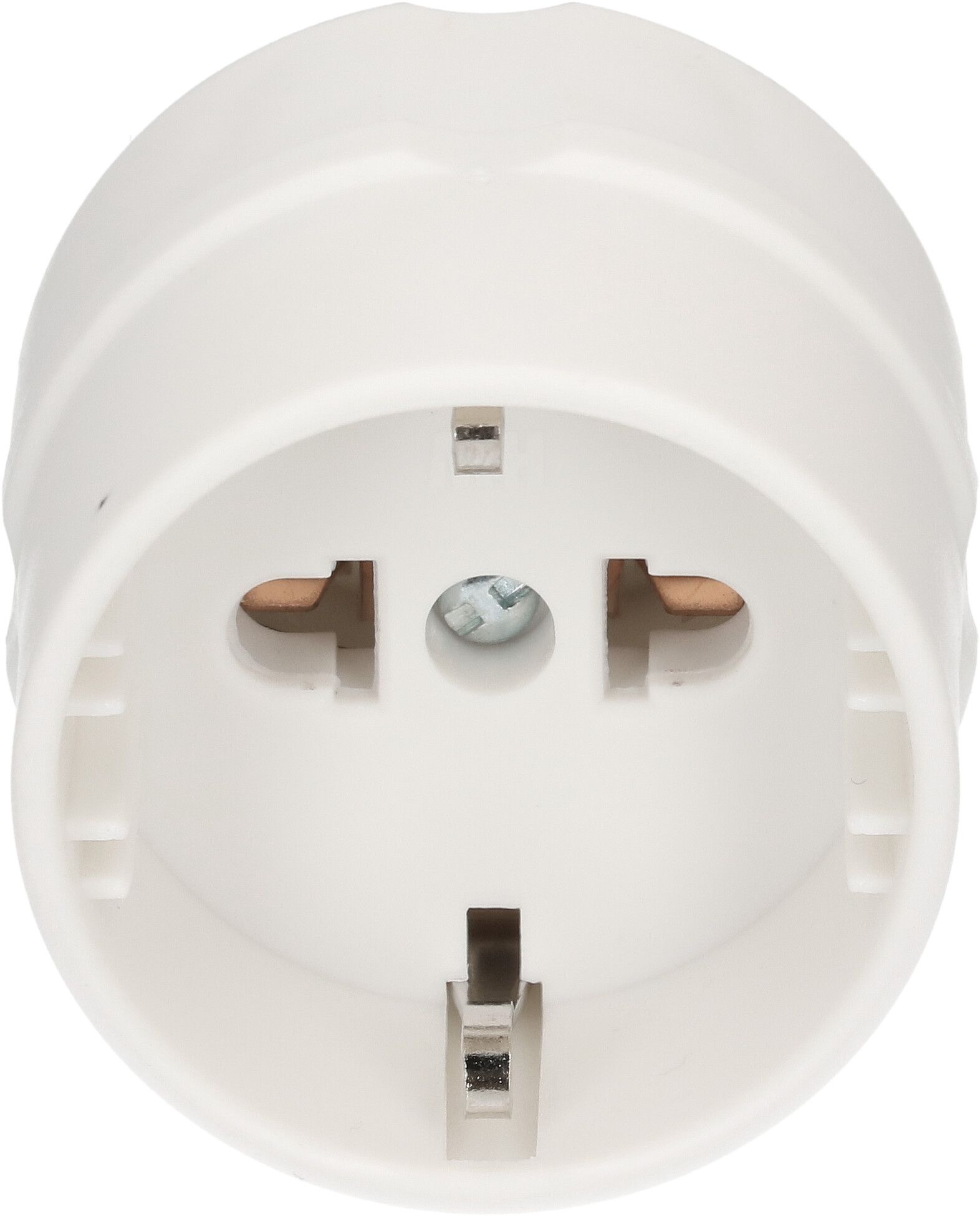 adaptateur de voyage type 12 / Schuko USA Japon 3/2-pôles blanc