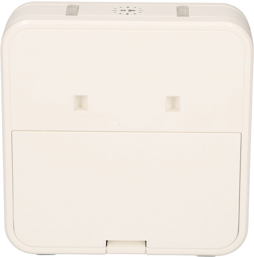 Kit carillon sans fil, portée=200 m, blanc, halo lumineux MP3