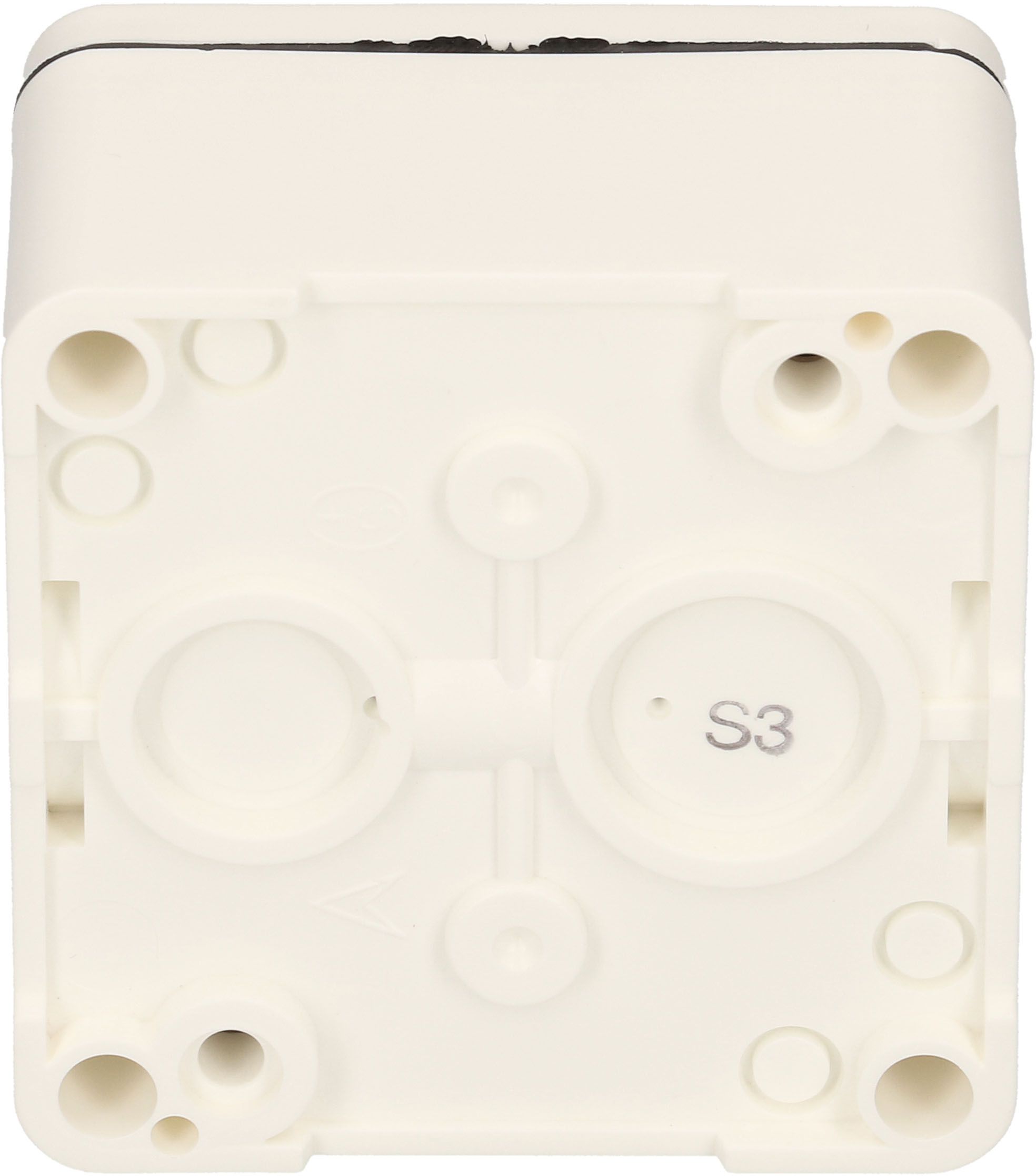 interruttore schema 3 AP umido bianco