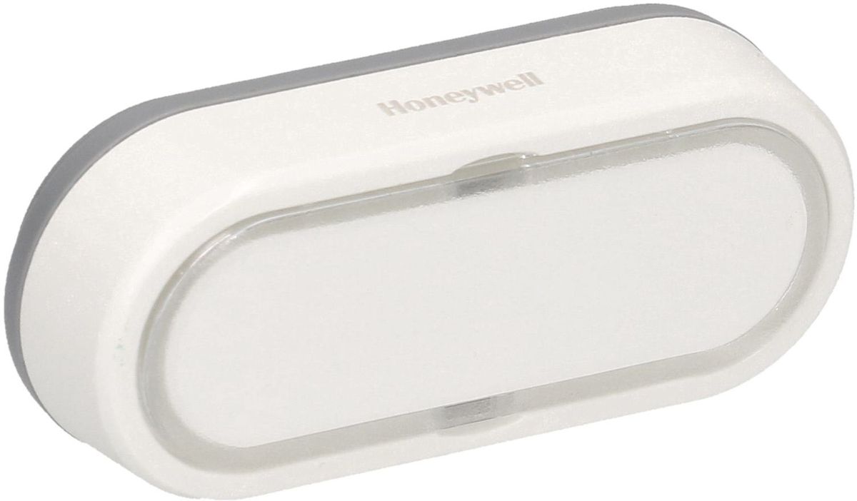 bouton-poussoir sans fil avec plaque IP55 blanc