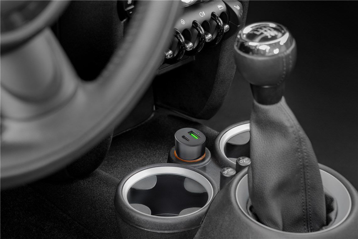 adaptateur de charge rapide USB voiture USB-C PD USB-A QC 48W nr