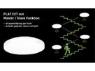 Deckenleuchte FLAT CCT 33 HF Master-Slave 18/25W 1980/2750lm