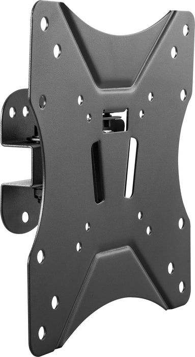 support TV mural MOTION 1 noir inclinable/orientable jusqu'à 25kg