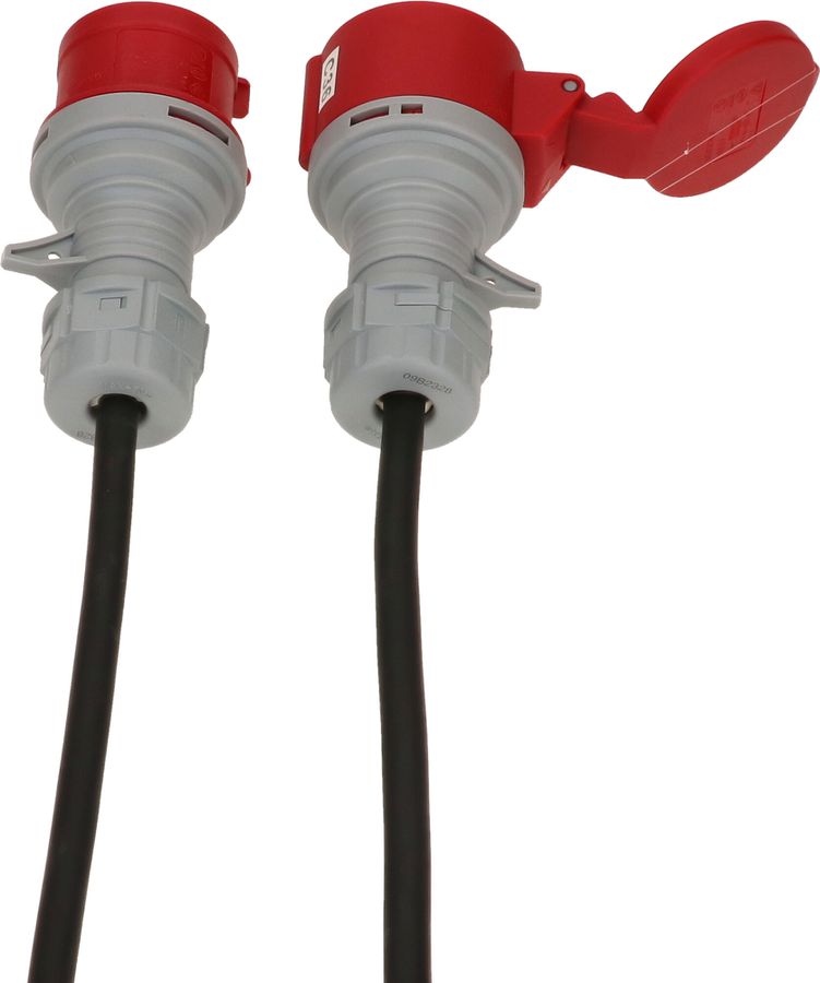 rallonge CEE H07RN-F5G1.5 noir 5m IP44 5 pôles