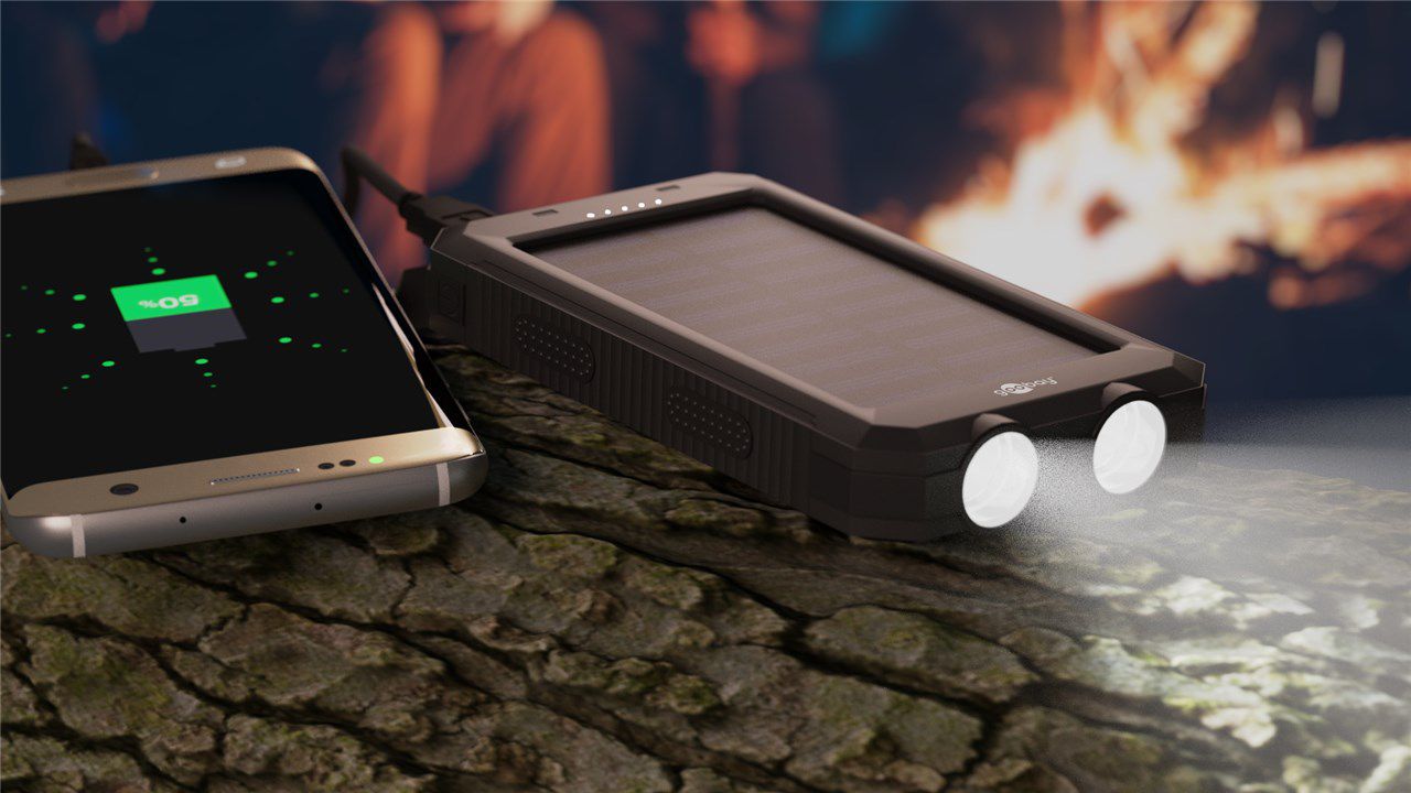 Powerbank 8000mAh Solar Outdoor