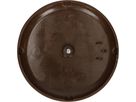 rosette de plafond rond barre marron