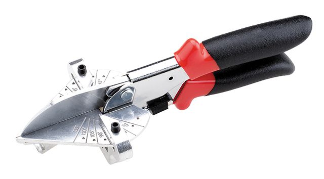 Ciseaux pour plastique avec butée variable