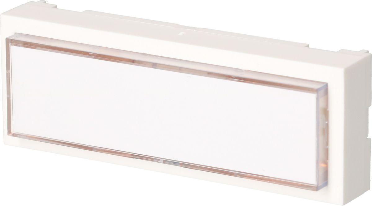 bouton-poussoir de sonnette blanc