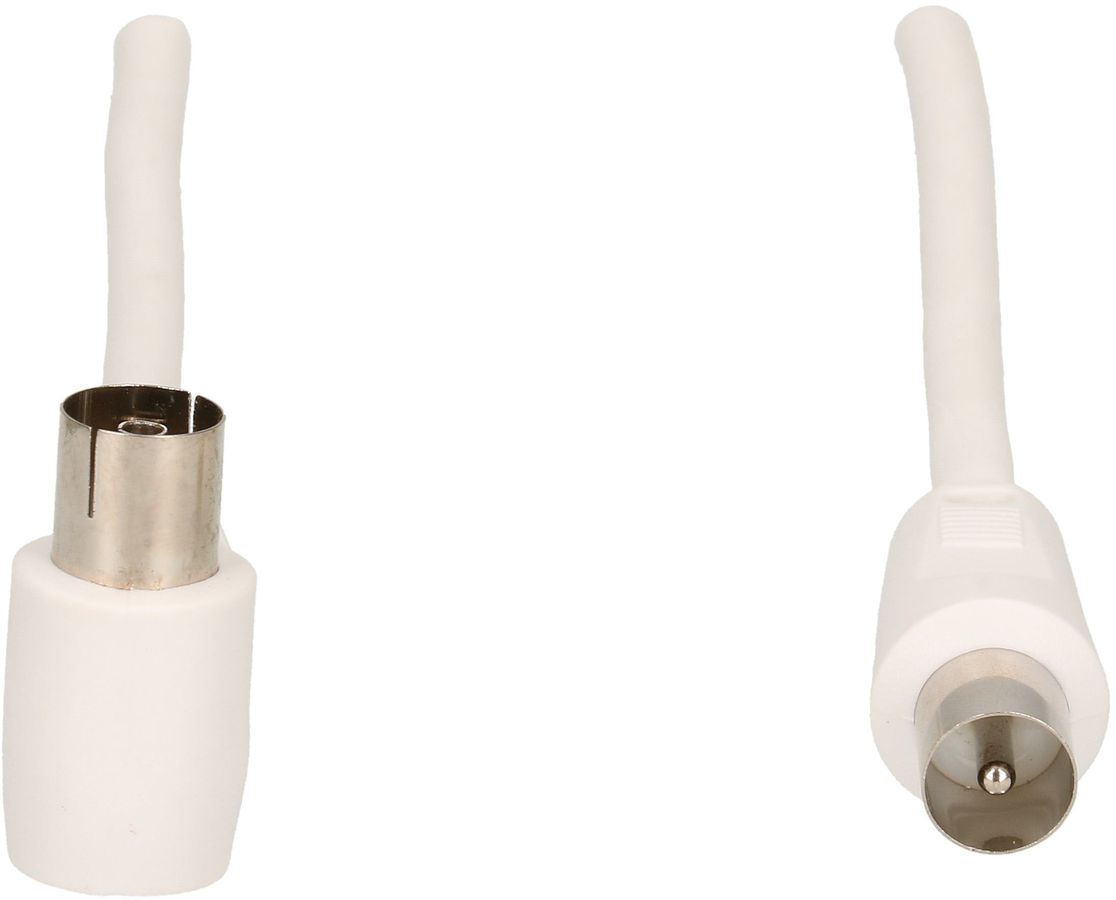 câble de raccordement équerre 75dB 10m blanc