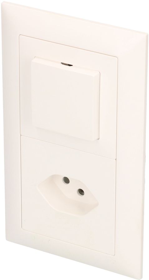 combinazione schema 3 / tipo 13 dim.2x1 INC EdizioDue bianco