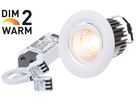 LED-Einbauspot MOVE Ø68 D2W weiss 2100-3000K 960lm 38°