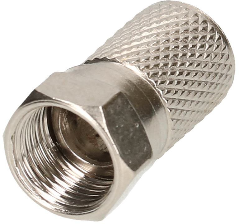 F-Stecker zum aufdrehen D=7mm 2 Stück