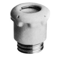 KII Sicherungskopf E27 mit Prüfloch und Schauglas