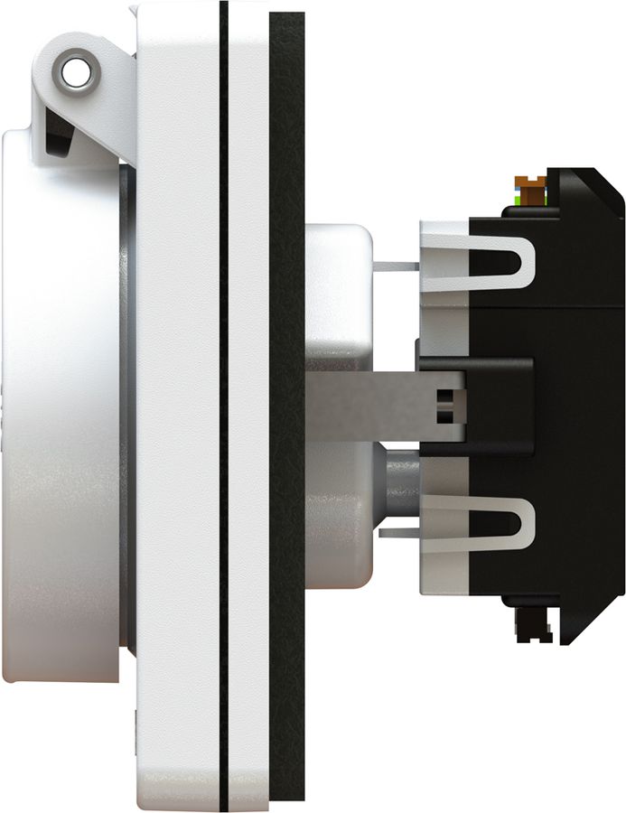 prise 1x type 25 ENC exo IP55 blanc