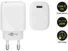 adaptateur de charge rapide USB 1x USB-C PD 20W blanc
