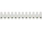 Barrette de bornes EKL 1BE DS, 0.5-4.0mm2, transparent