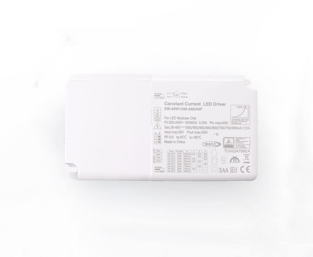 driver constant LED DALI2 1-10V Push 24-42W réglable