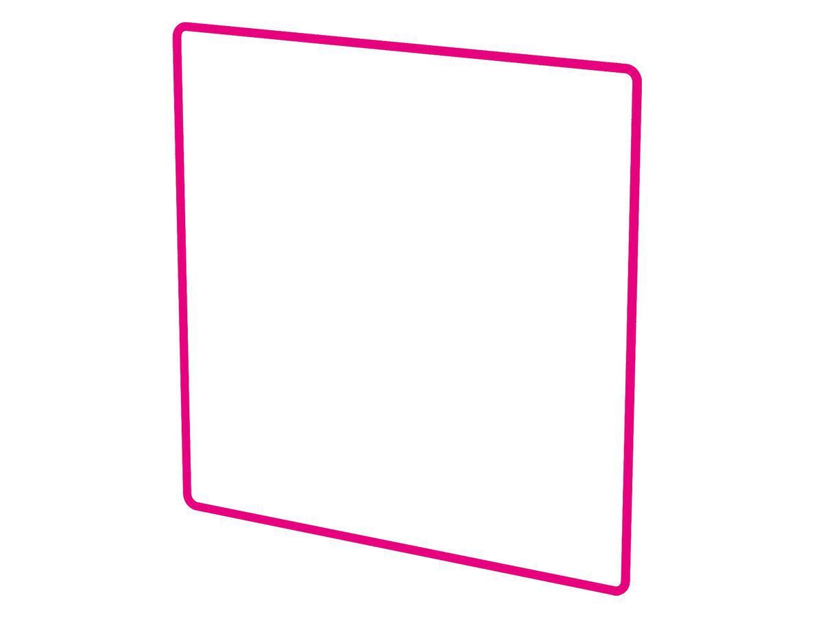 Designprofil Gr.1x1 priamos pink / 4 Stück