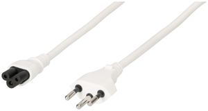 câble d'appareil TD H05VV-F3G0.75 1.8m blanc type 12/C5