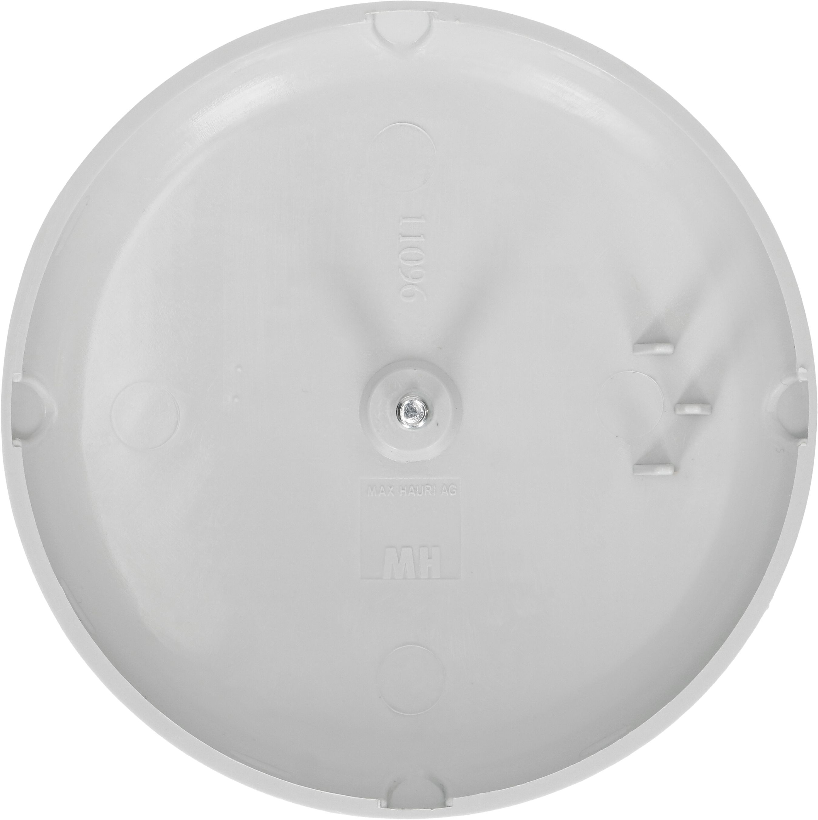 rosette de plafond rond barre gris clair