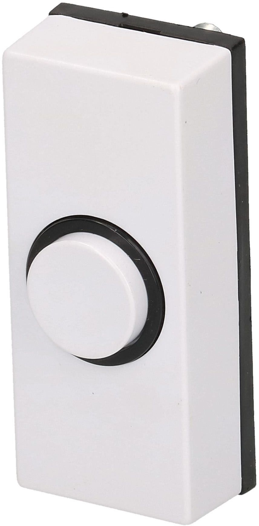 Bouton-poussoir Sesame blanc