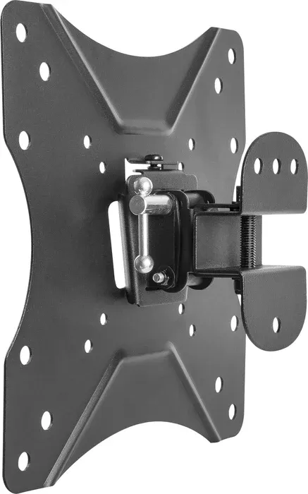 support TV mural MOTION 1 noir inclinable/orientable jusqu'à 25kg