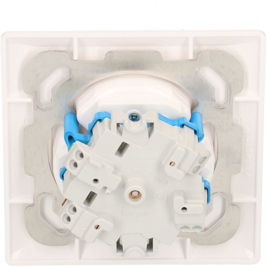 Steckdose 3x Typ 13 UP BS Kallysto weiss