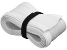 Flexibler Kabelmantel 1.8m weiss mit Klettverschluss