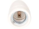 douille E27 porcelaine M10x1 blanc