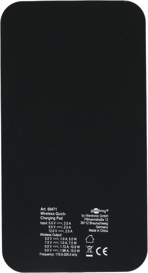 Kabelloses Kfz-Schnellladegerät 15W