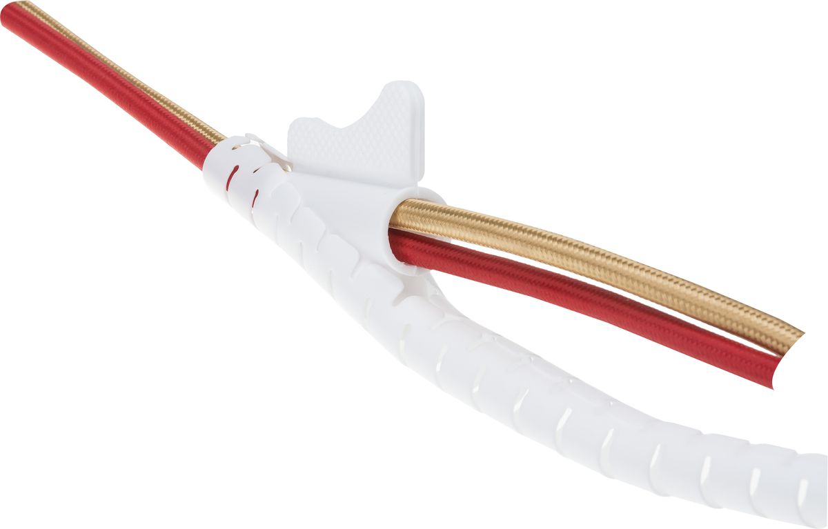 tube spirale D=20mm blanc L=3m