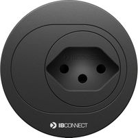 ATOM bloc multiprise noir 1x type 13 fiche type 12