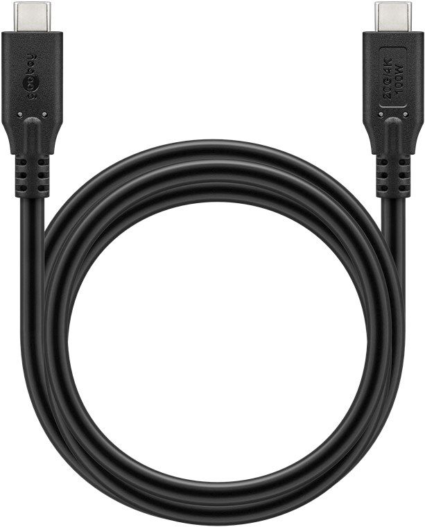 câble de recharge USB-C 100W 1m noir