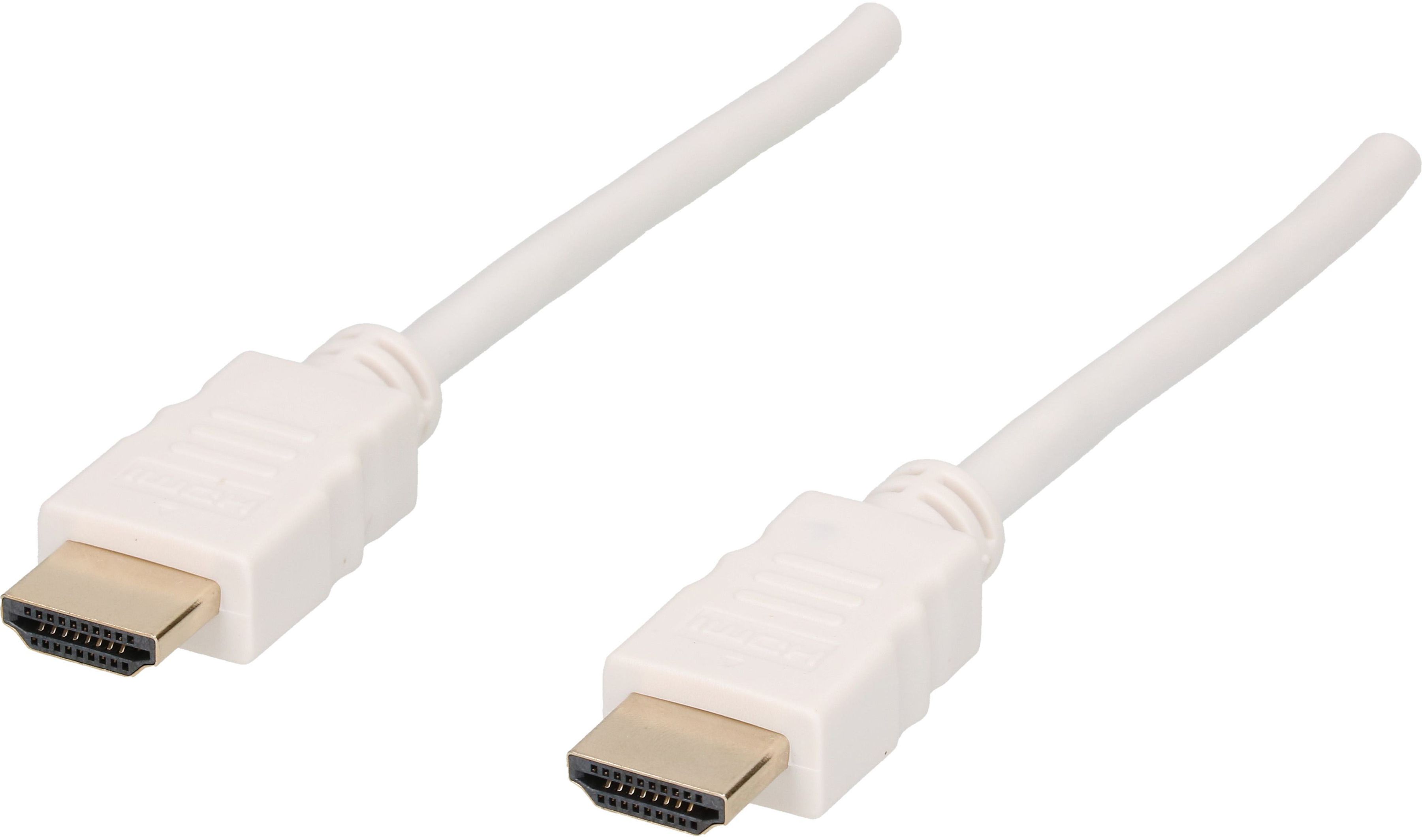 câble HDMI 1.5m blanc High Speed