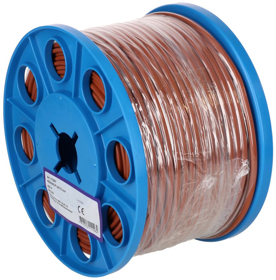 câble TDLF H03VVH2-F2X0.75 marron