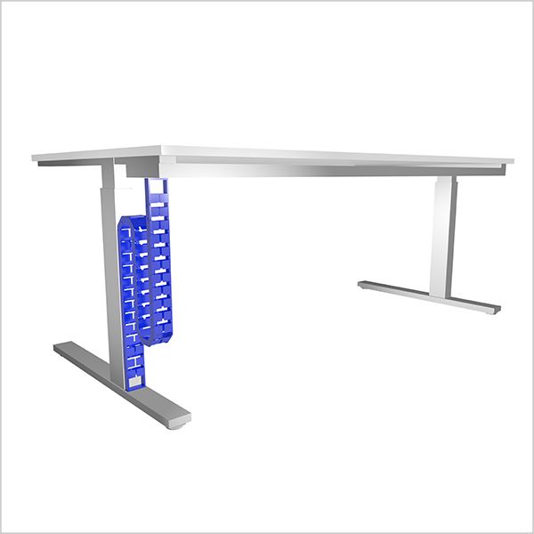 garniture serpentine de câble 1 Qube 1.27m blanc RAL9003