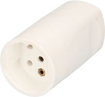 prise mobile type 15 5 pôles blanc