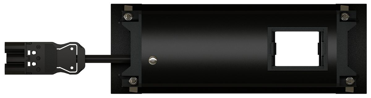 INTRO2.0 bloc multiprise noir 1x type 13 1x USB-C 60W 1x vide