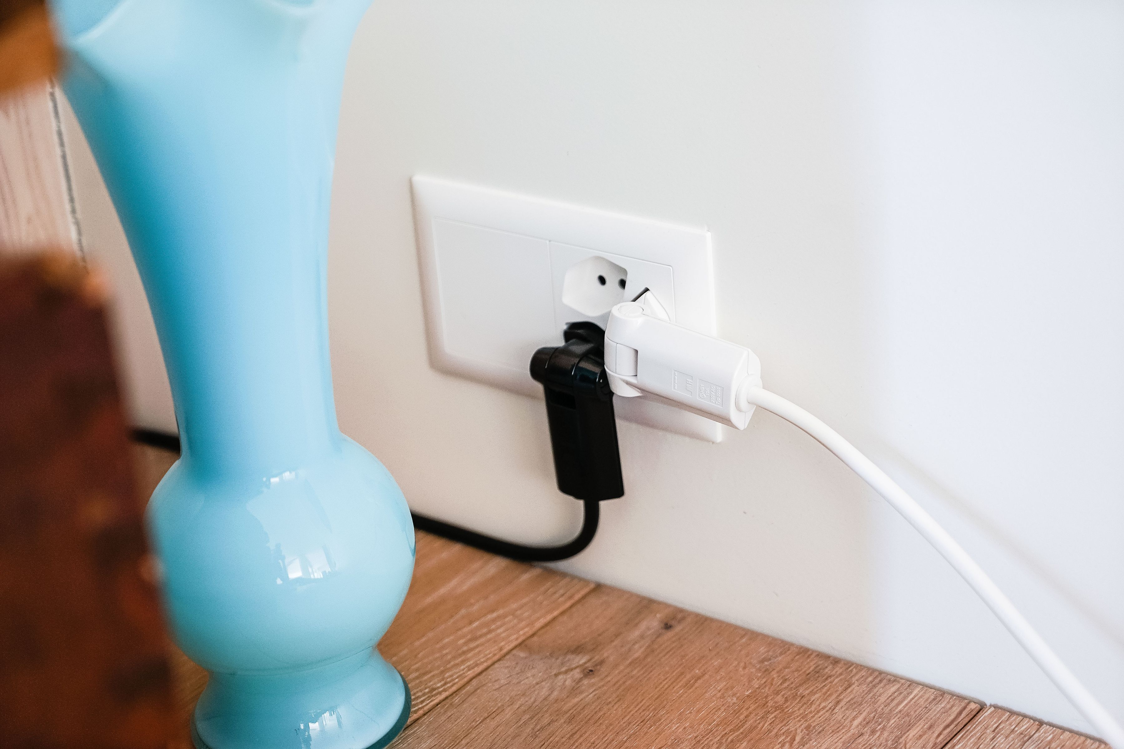 TD câble secteur H05VV-F3G1.0 3m noir clip-clap type 12