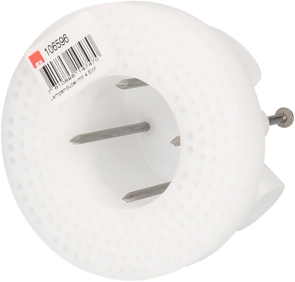 Tampon p. lampes avec 4 entrées