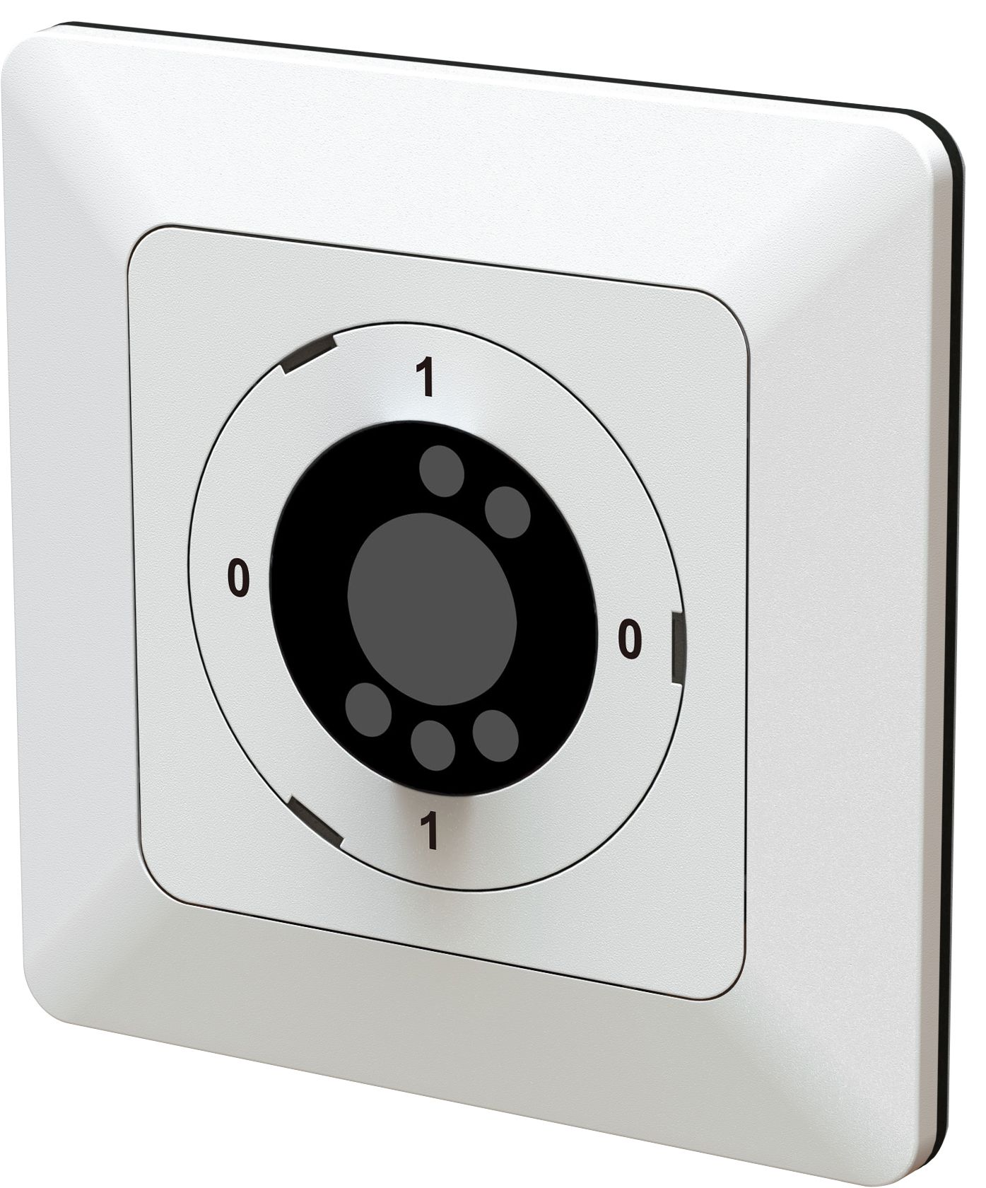 interrupteur à clé sans cyl. s0/3L 0-1-0-1 ENC priamos blanc