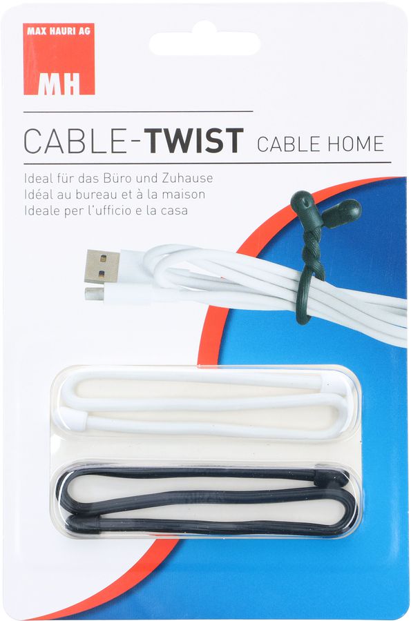 CABLE-TWIST 1x schwarz 1x weiss 4x250mm