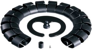 garniture serpentine de câble 1 Premium 0.75m noir RAL9005