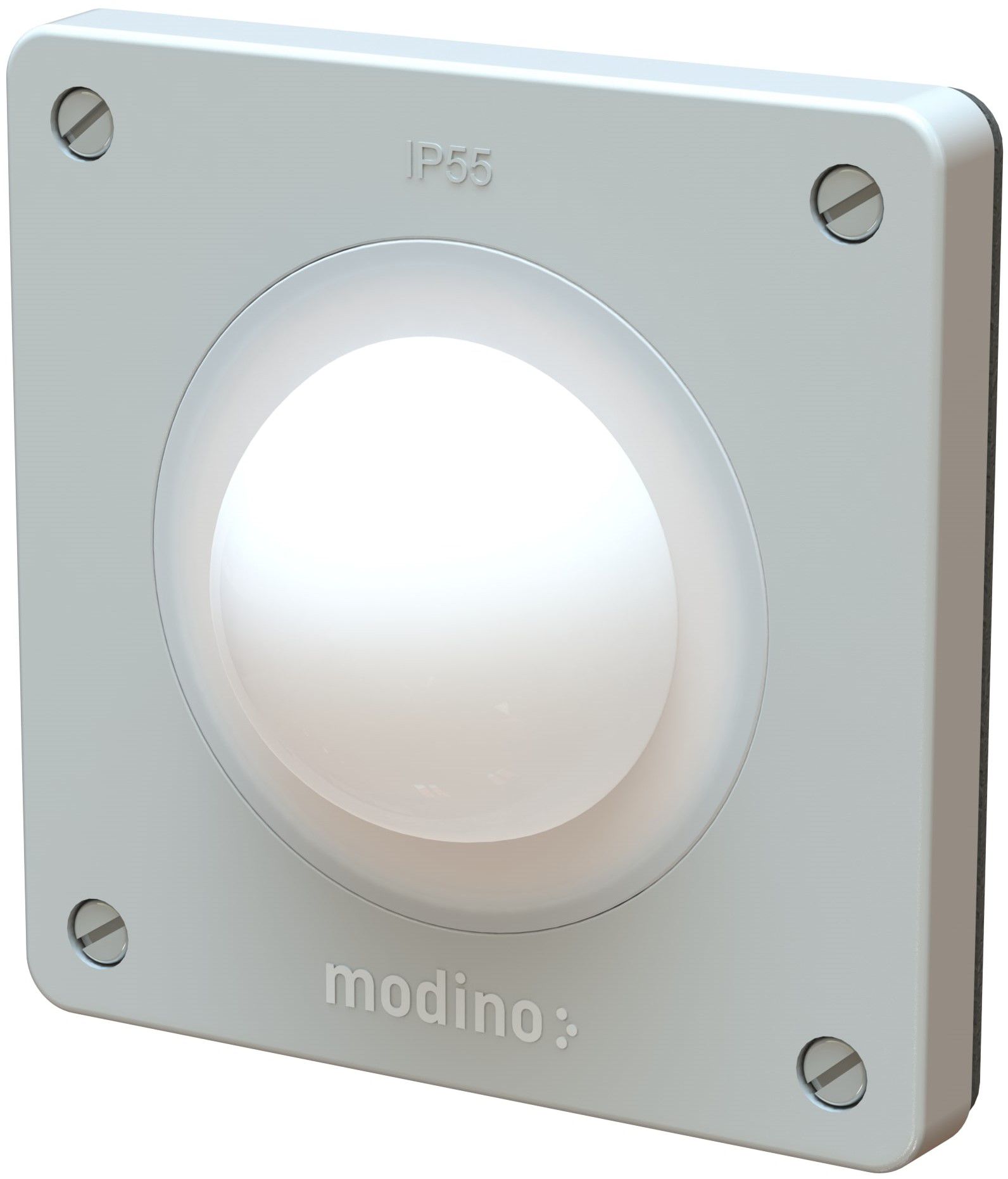 cadre pour Swisslux détecteur de mouvement 180° exo gris clair